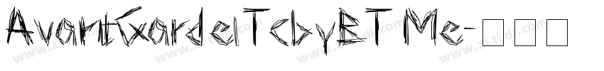 AvantGardelTcbyBT Me字体转换